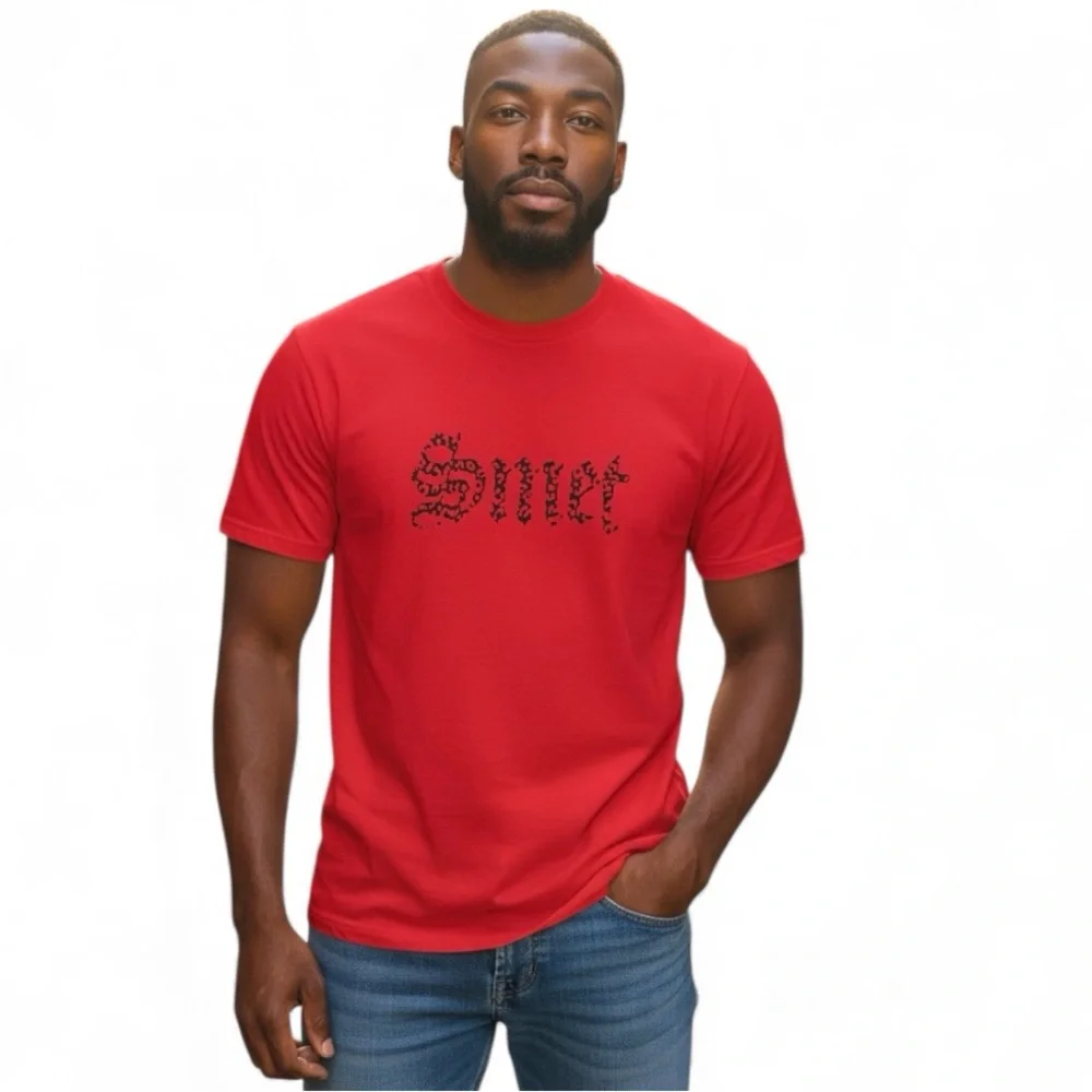 Red Graphic T-Shirt Men’s Size XXL NWT - Picture 5 of 15